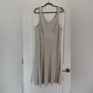 J. Crew Cream Maxi Dress